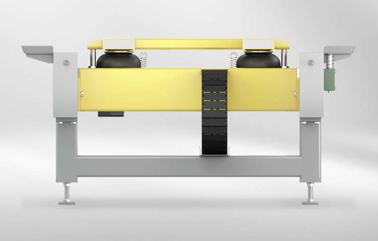 Flexshuttle Vorkopf-Ansicht lagertechnik flexshuttle